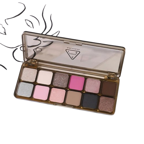 Paleta de Sombras Matte e Perolada