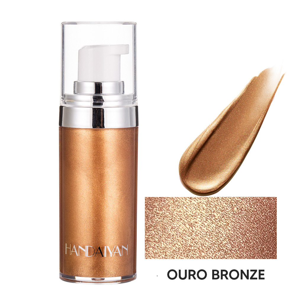 Bronze Spray Handaiyan - Iluminador Corporal Liquido Prova Resistente a Suor