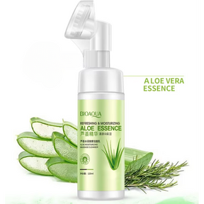 Aloe Vera Espuma de Limpeza Facial Hidratante