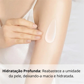 Creme Hidratante Corporal de Óleo de Coco - Hidratação Profunda e Antienvelhecimento