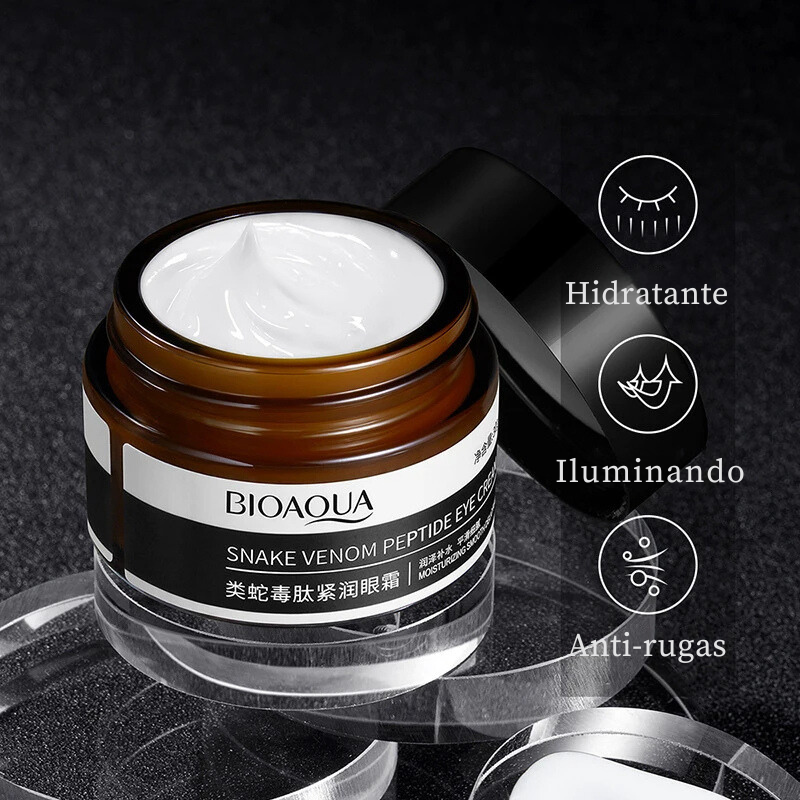 Creme de Olhos com Peptídeo - Hidratante Suave e Antienvelhecimento