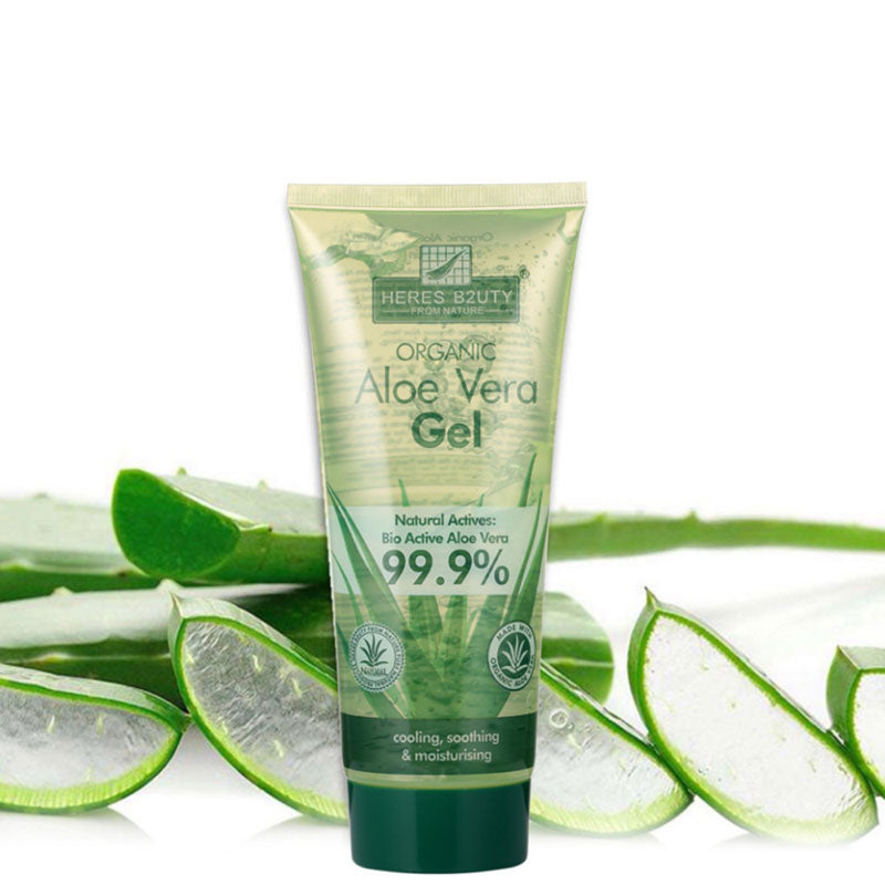 Gel Hidratante Pós-Sol com Aloe Vera Ativa 100% Orgânica Natural - 200ml