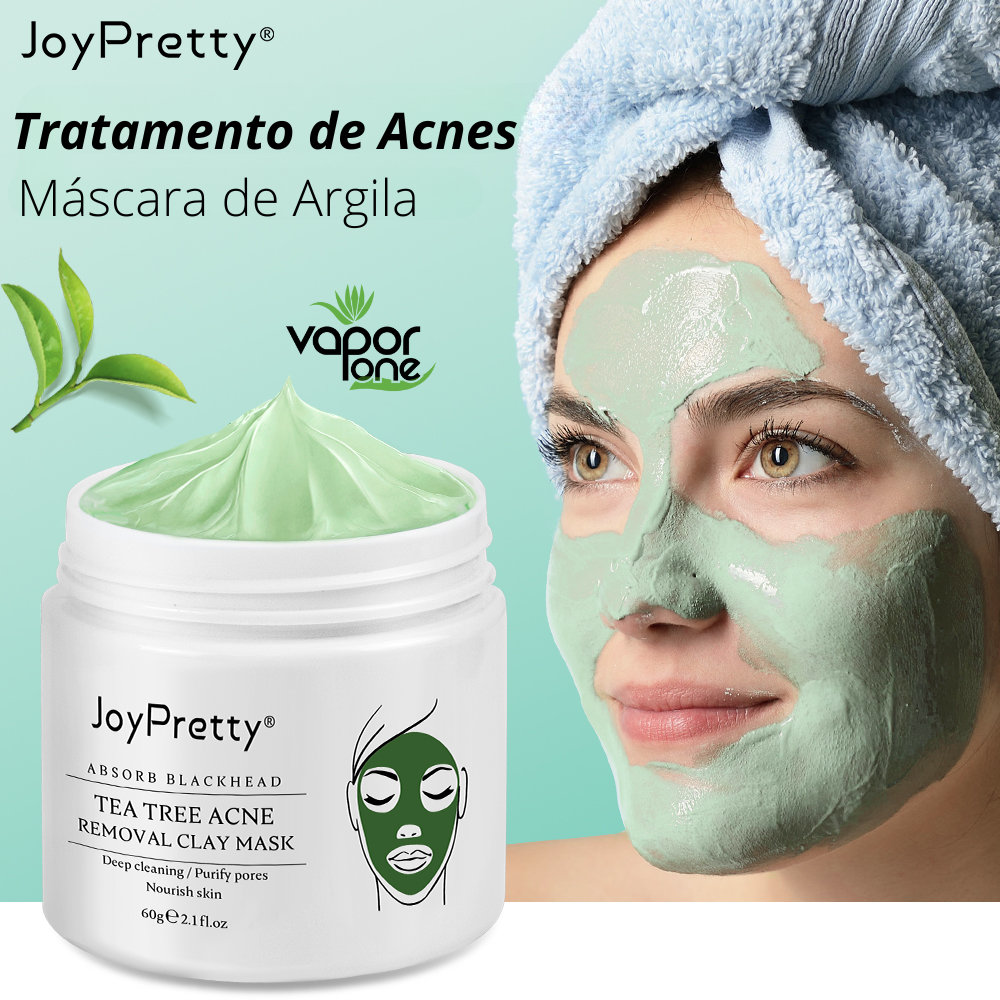 Máscara Facial De Argila Natural - 60g