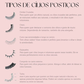 Cílios Postiços Magnético Kit Com 5 Pares Robella Make - Robella Make