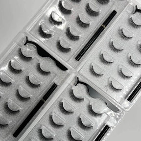 Cílios Postiços Magnético Kit Com 5 Pares Robella Make - Robella Make